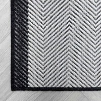Urban Ridge Border Night Hall Runner