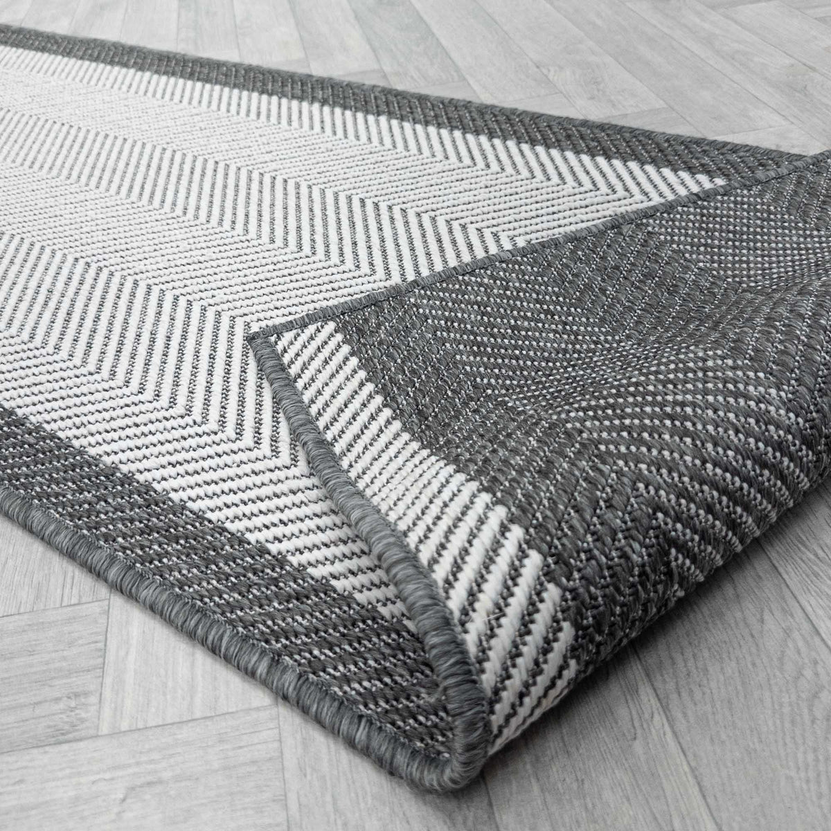 Urban Ridge Bordüre Silber Läufer