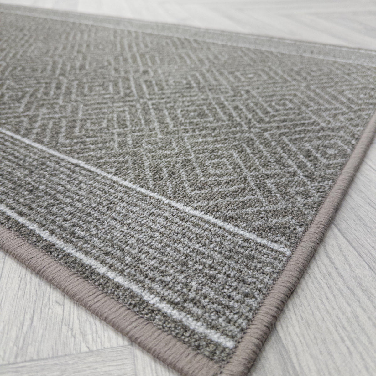 Walton Light Brown Hall Runner