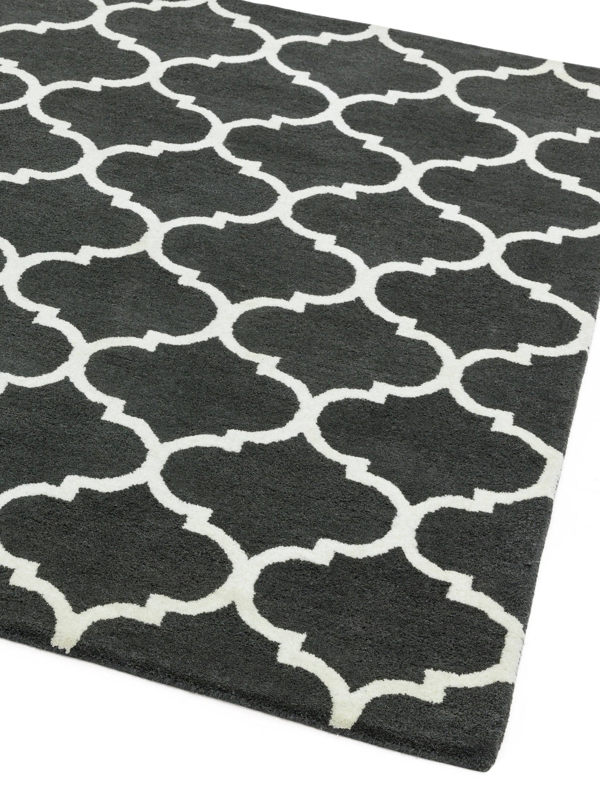 Albany Ogee Charcoal Rug