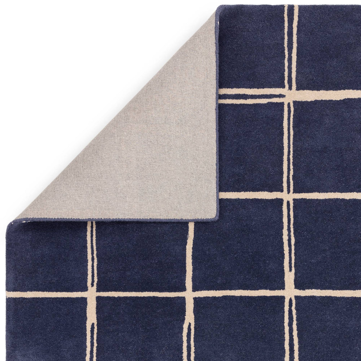 Albany Grid Marine Rug