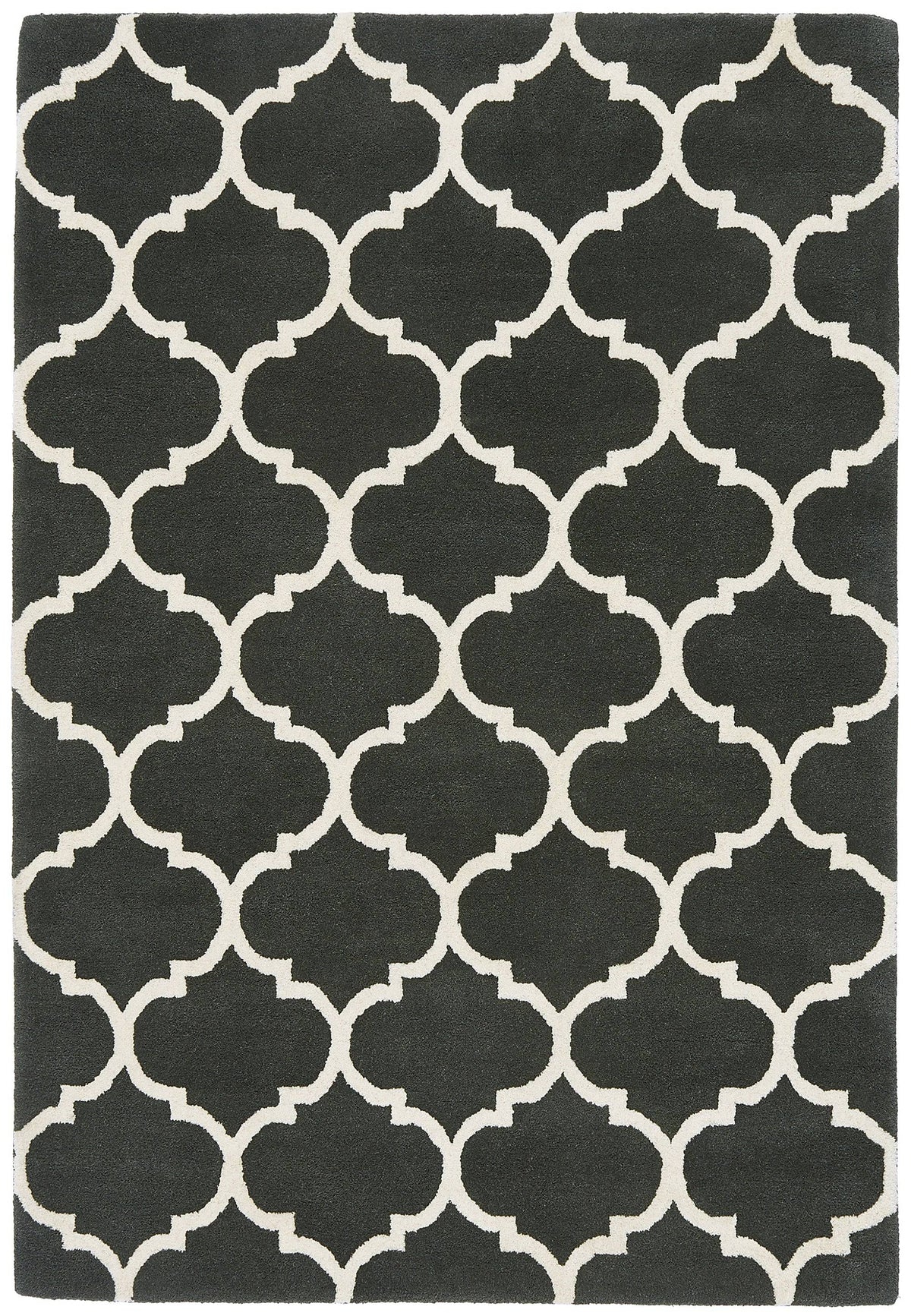 Albany Ogee Charcoal Rug
