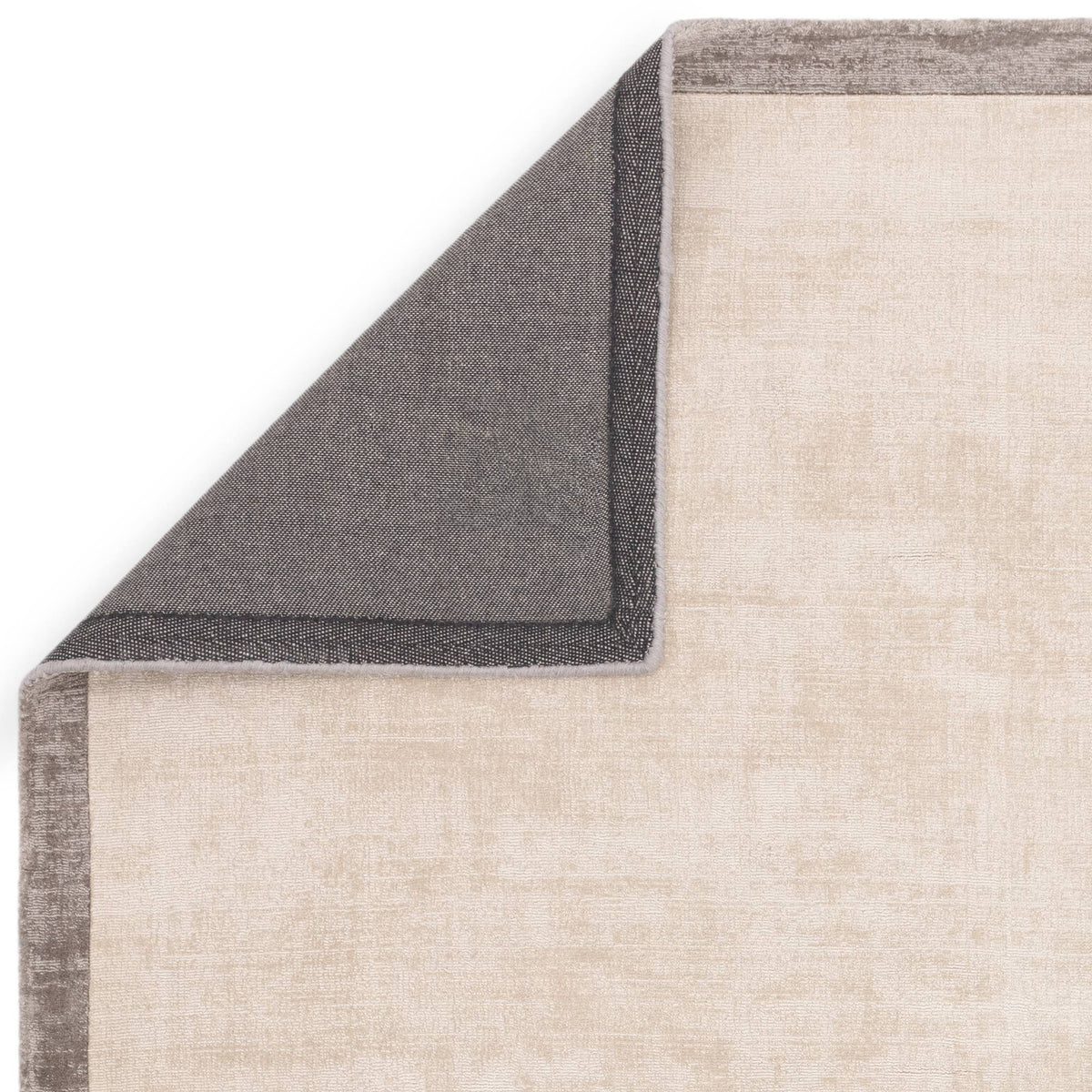 Blade Border Putty/Silver 07 Rug