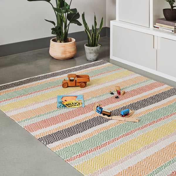 Boardwalk Pastel Multi Rug