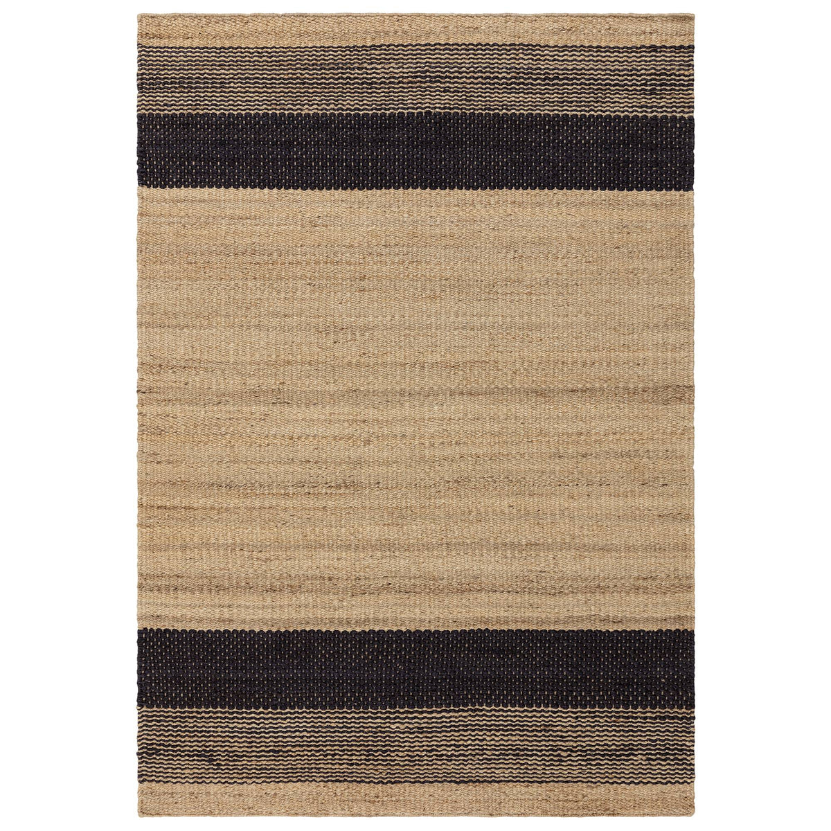 Cedar Charcoal / Natural Rug