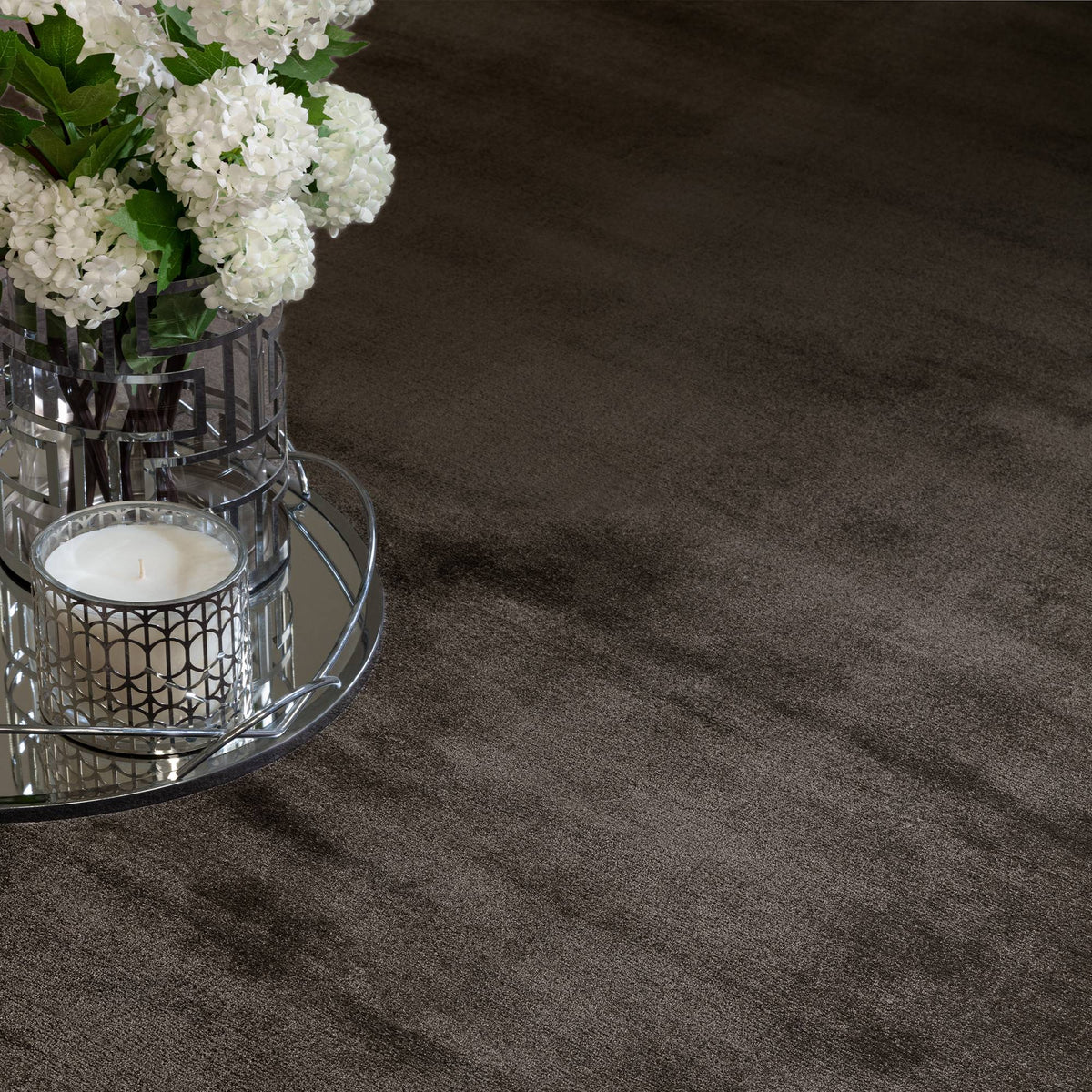 Chrome Charcoal Rug