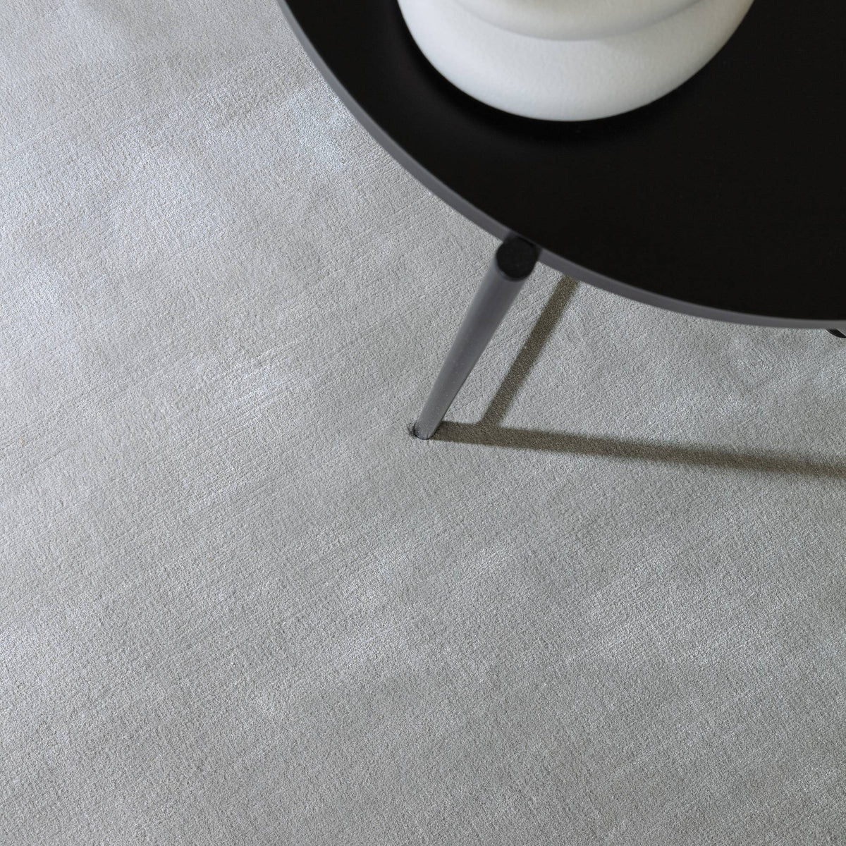 Chrome Silver Rug