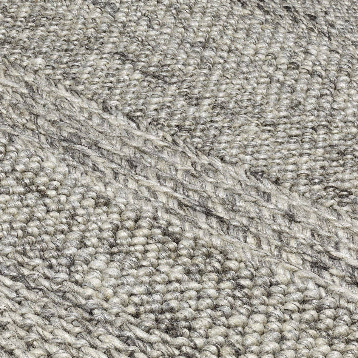 Coast CS07 Grey Marl Stripe Rug