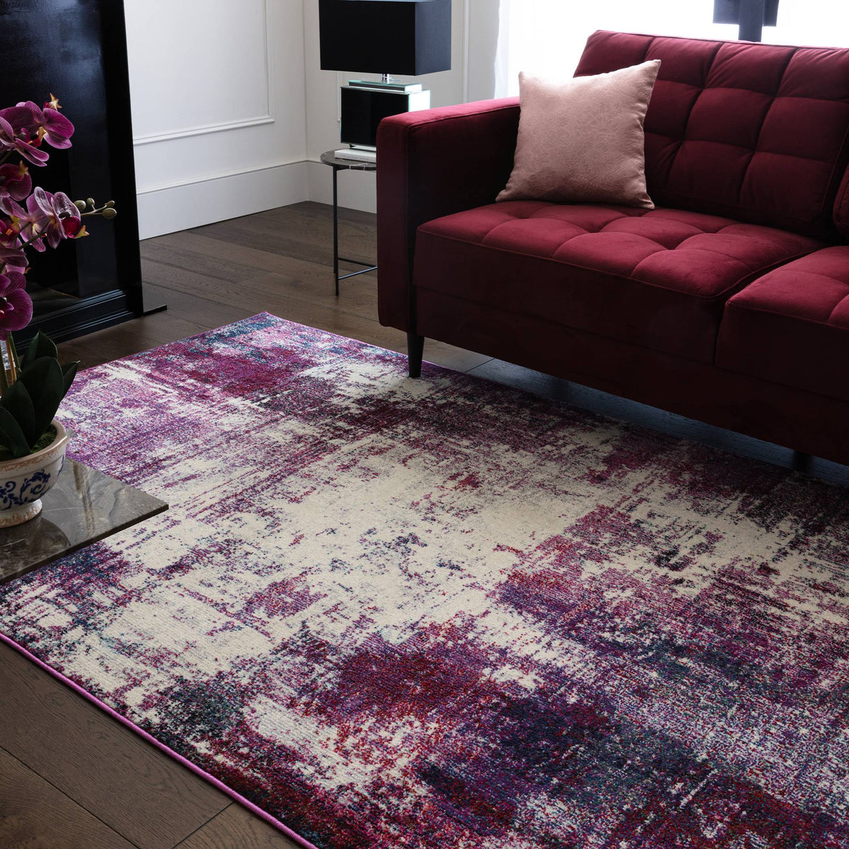 Colores Cloud Magenta CO08 Rug
