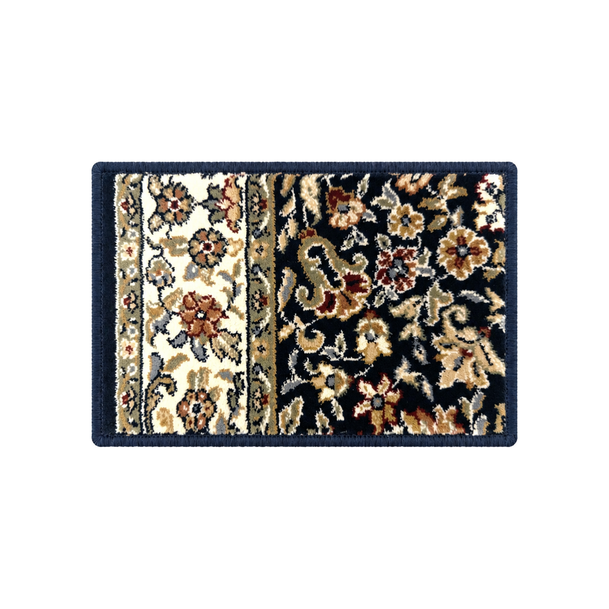 Ancient Garden Blue/Ivory 57078-3434 Sample