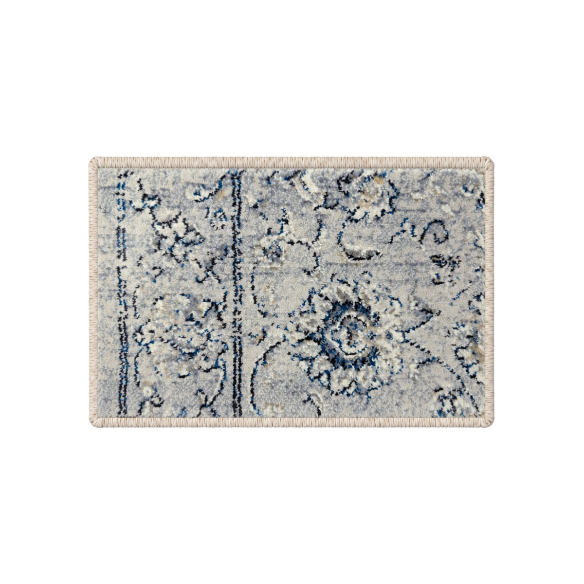 Ancient Garden Silver/Grey 57126-9696 Sample