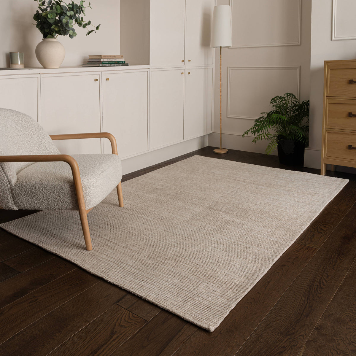 Hazy Putty Rug