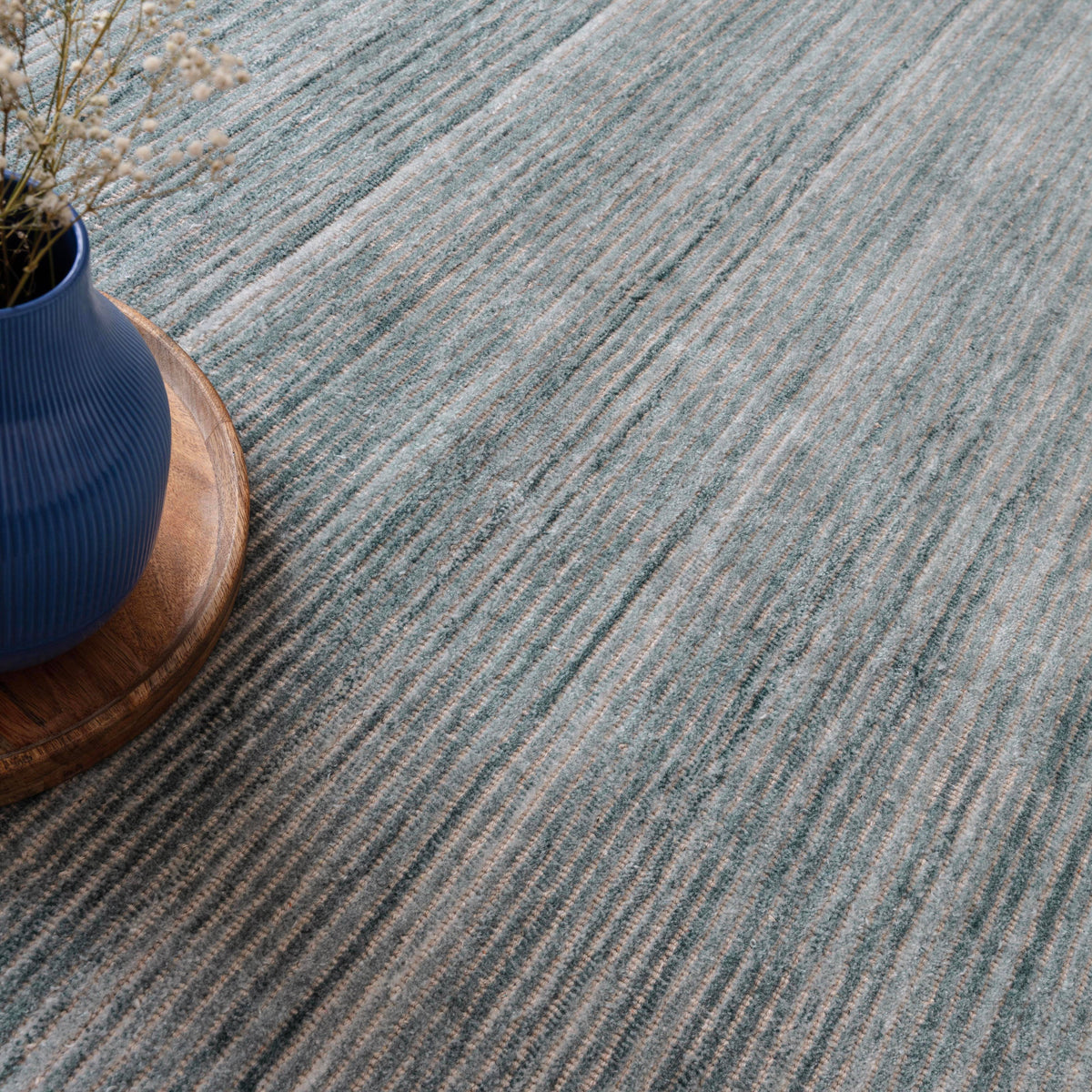 Hazy Sea Blue Rug