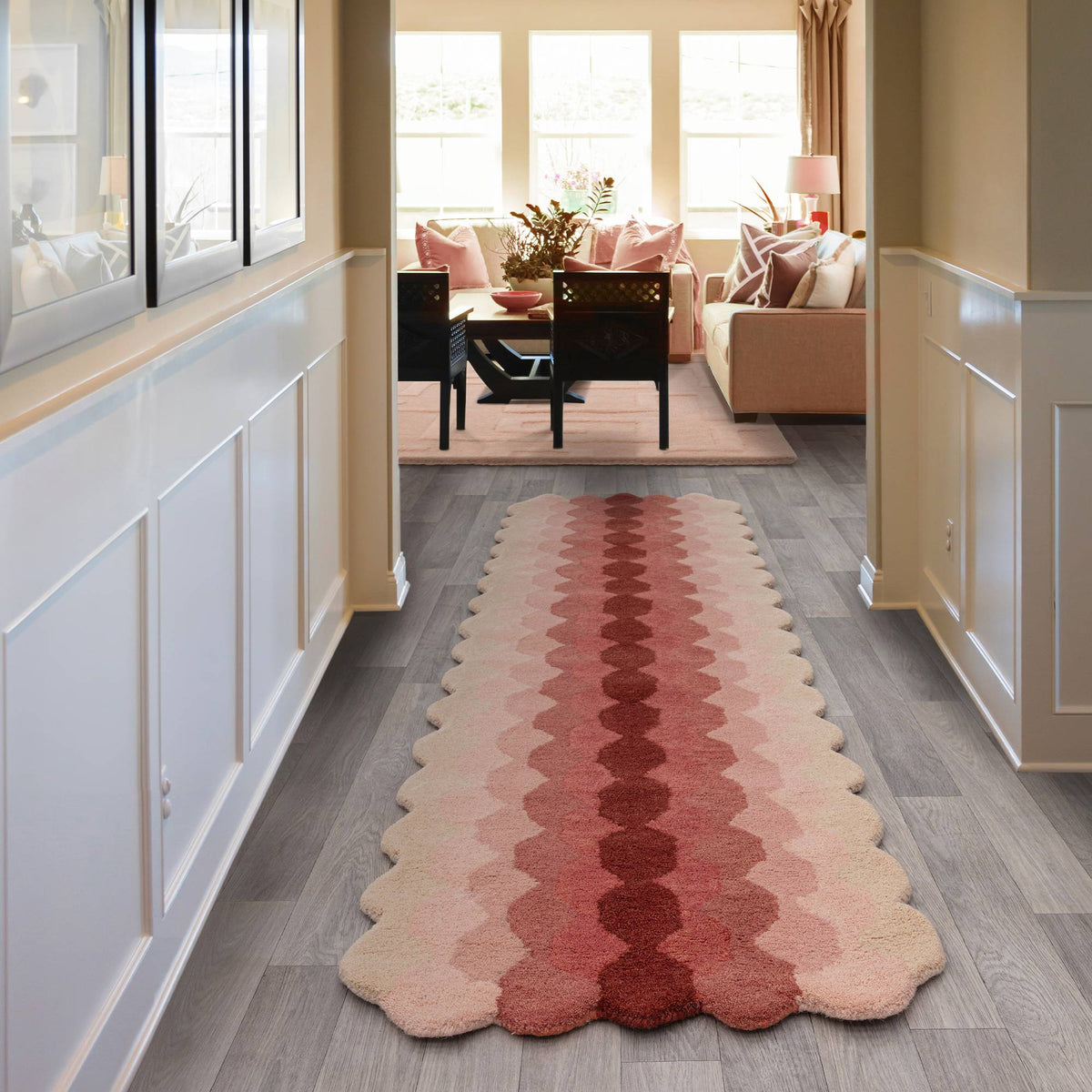 Hive Pink Rug