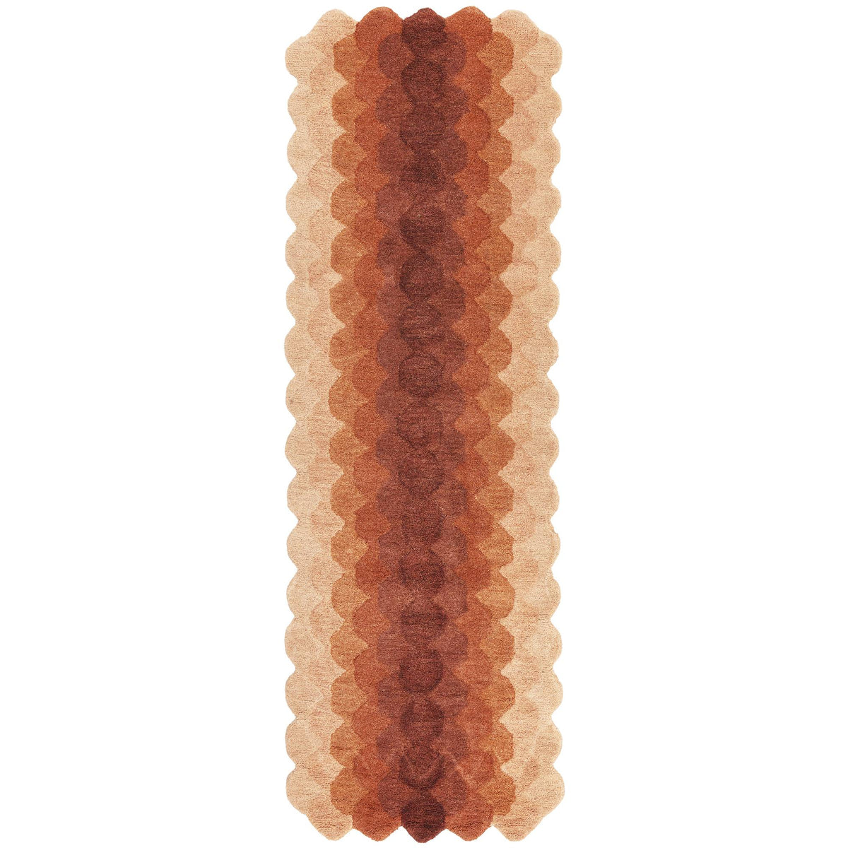 Hive Rust Rug