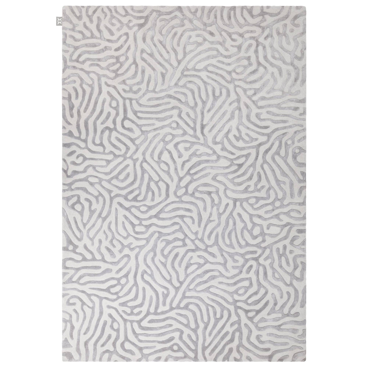 Katherine Carnaby Coral Rug Silver