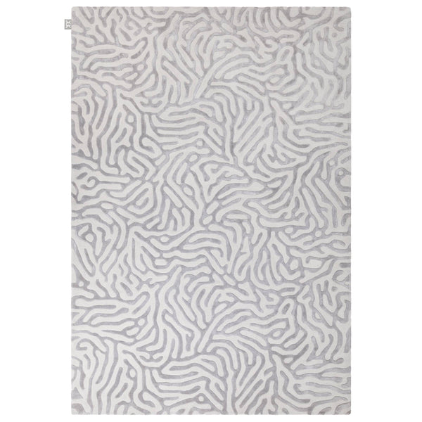 Katherine Carnaby Coral Rug Silver