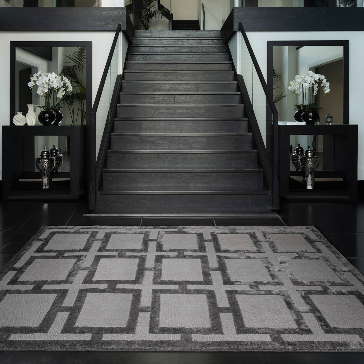 Eaton Steel Rug