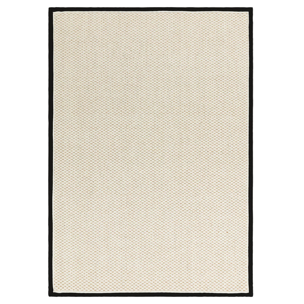 Korra Double Loop Charcoal Cream Rug