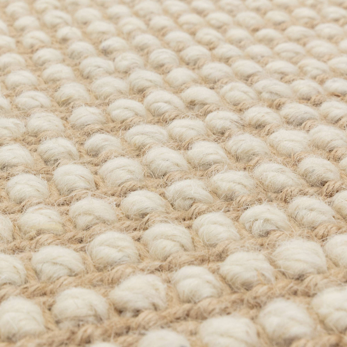 Korra Loop Linen Cream Rug