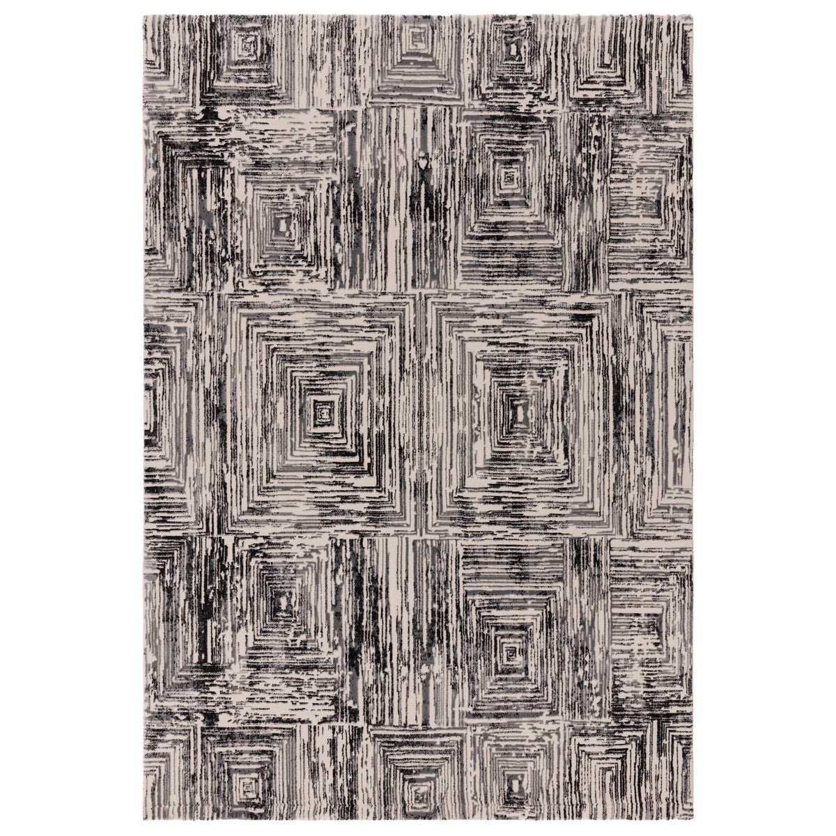 Kuza Portrait Grey Rug