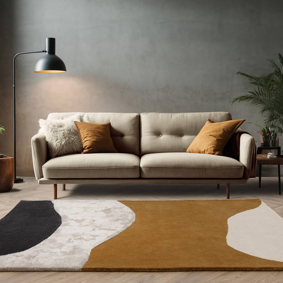 Matrix 104 Signature Ochre Rug