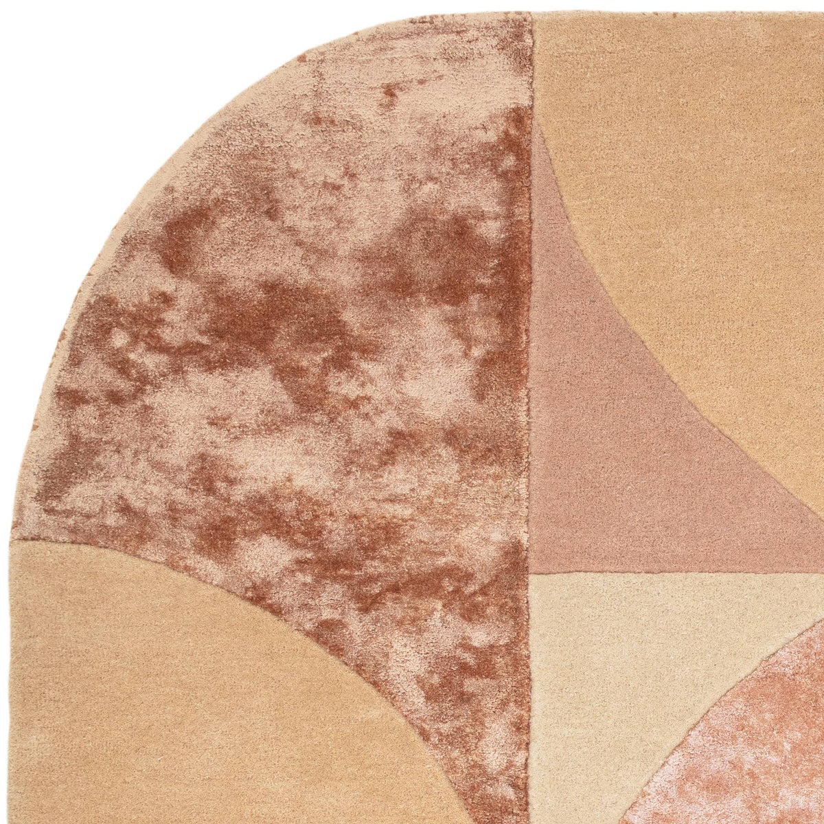 Matrix Oval Earth Rug