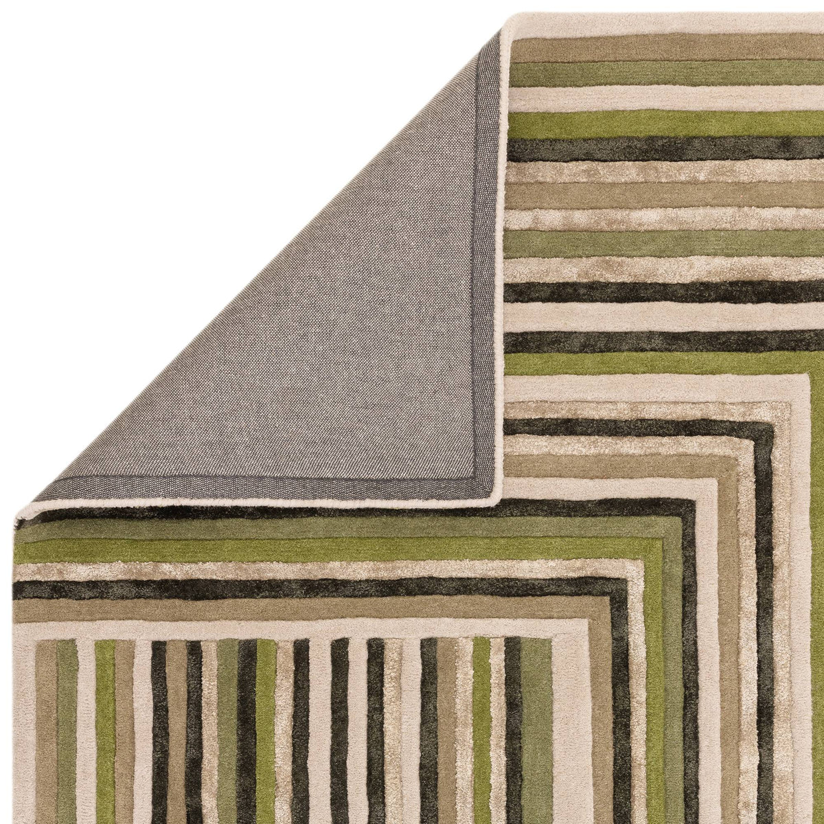 Matrix Network Forest Rug