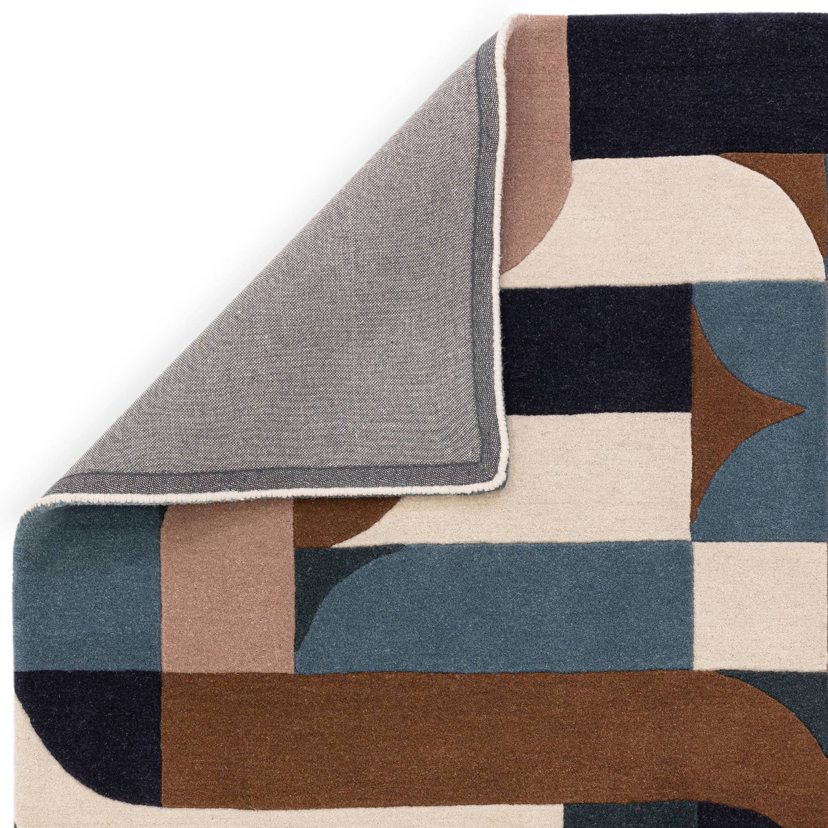 Matrix 89 Klotski Teal Rug