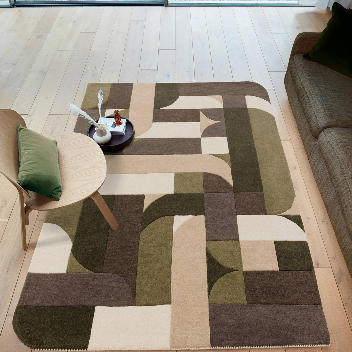 Matrix 90 Klotski Sage Rug