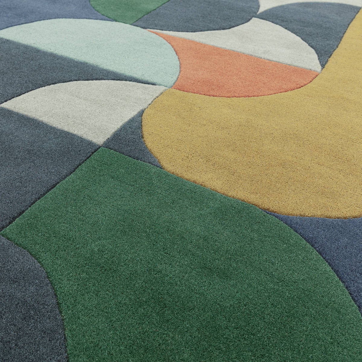 Matrix 91 Statement Navy Rug