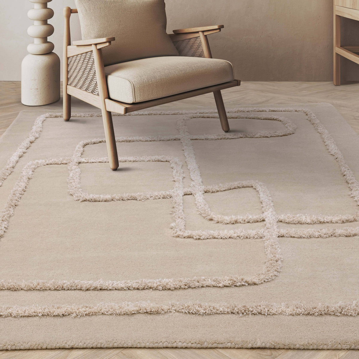 Matrix Infinity Sand Rug