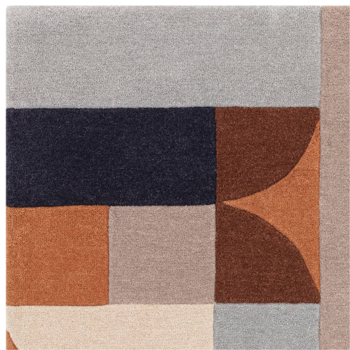 Matrix 88 Klotski Terracotta Rug