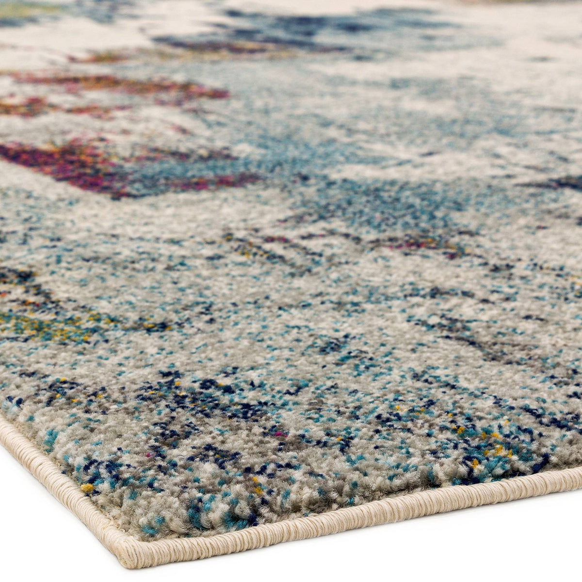 Nova NV22 Abstract Mustard Multi Rug