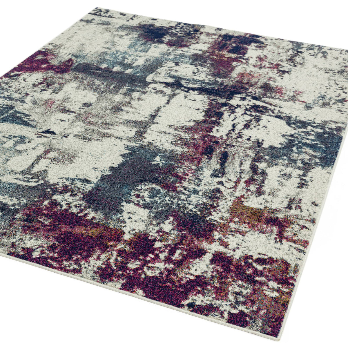 Nova NV23 Abstract Navy Multi Rug