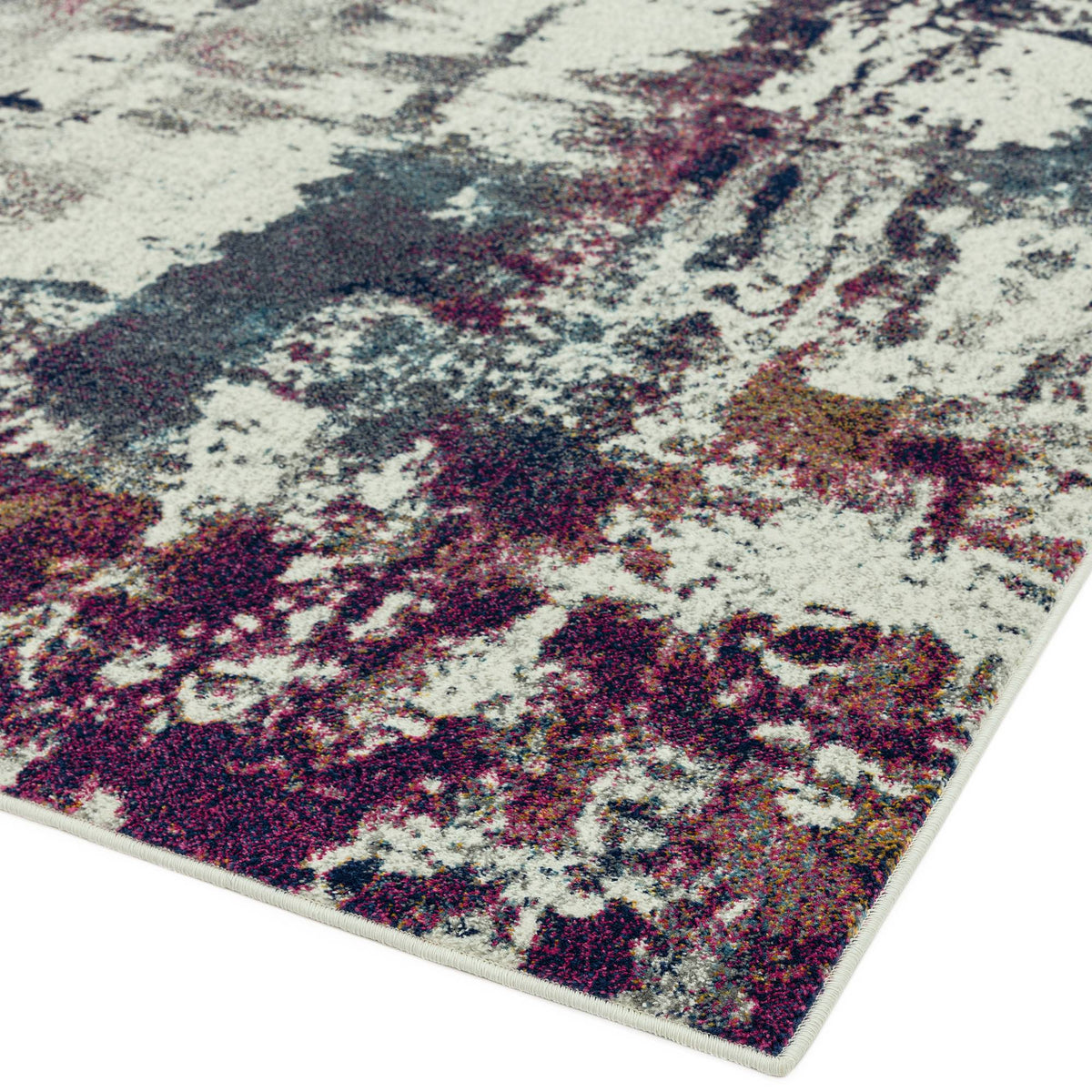 Nova NV23 Abstract Navy Multi Rug
