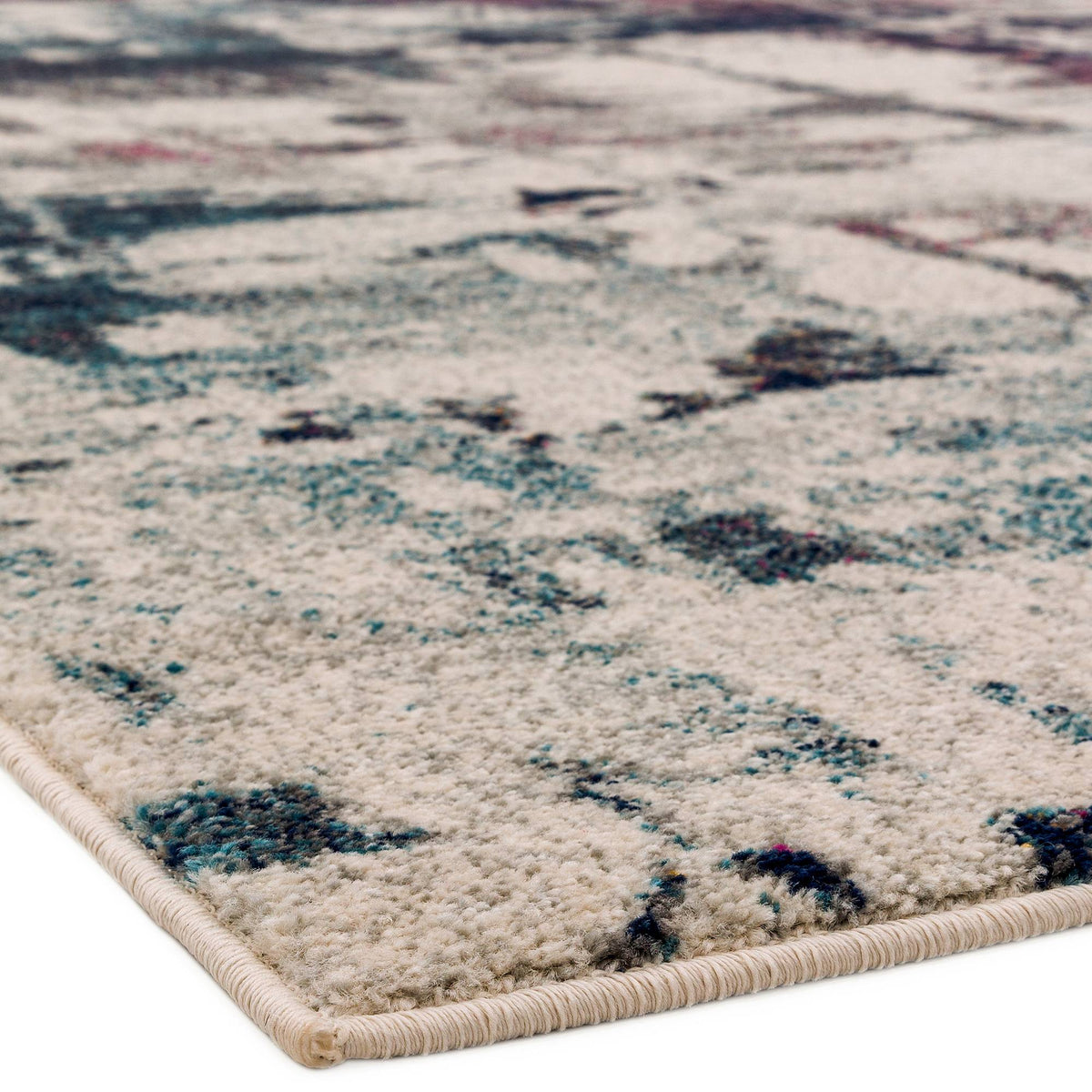 Nova NV23 Abstract Navy Multi Rug