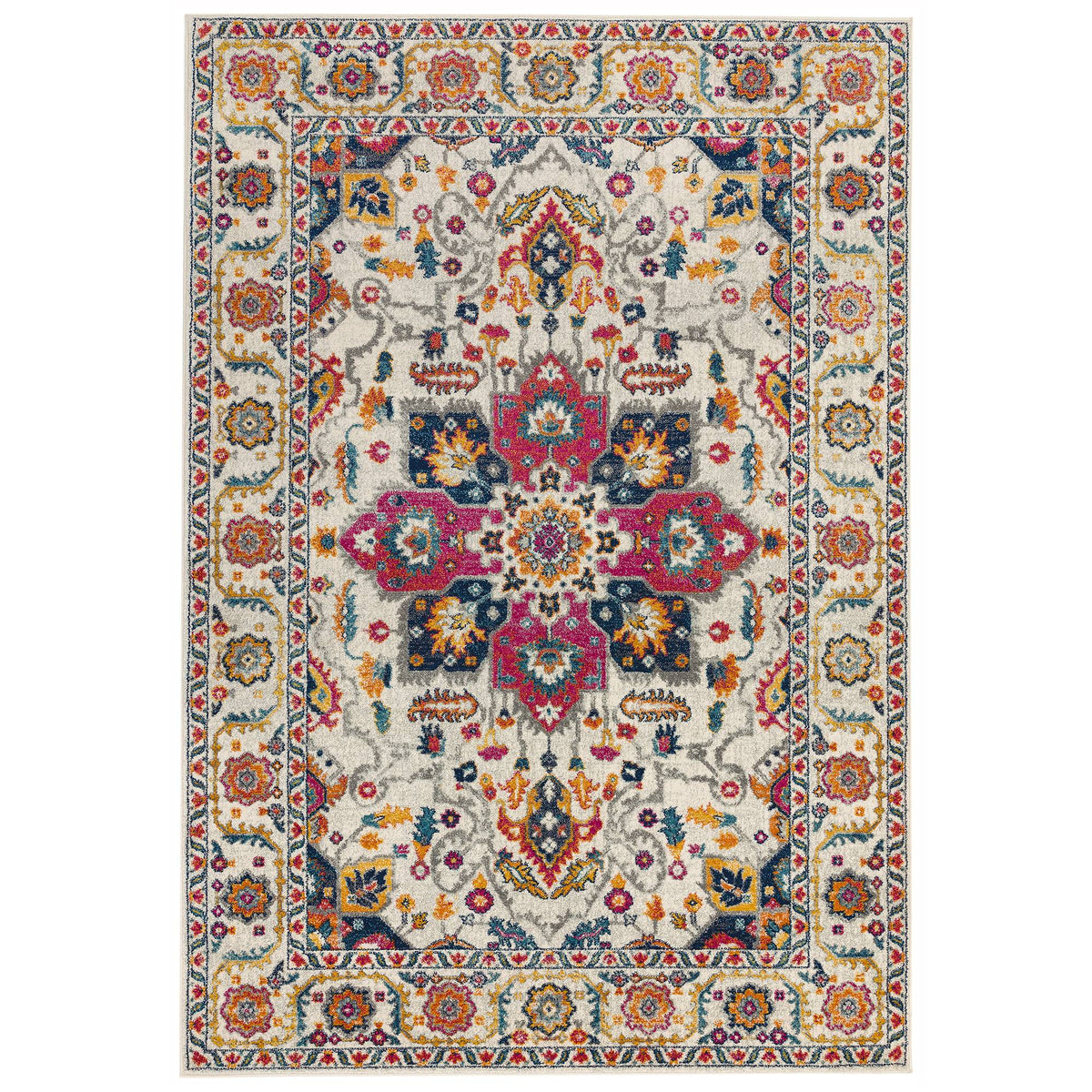 Nova NV24 Persian White Multi Rug