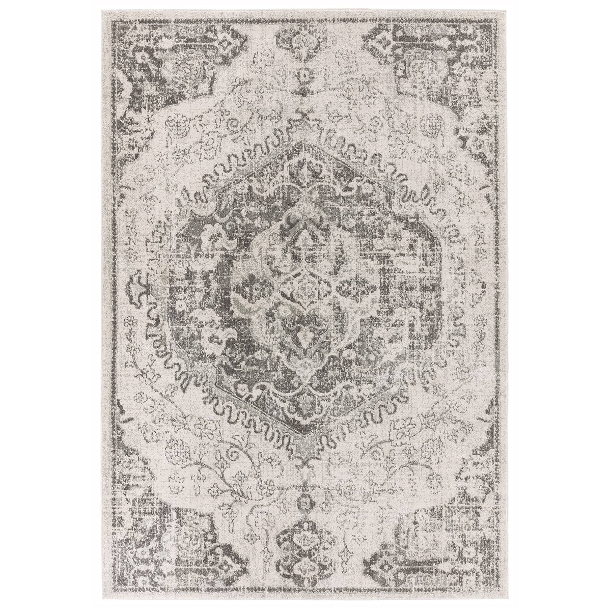 Nova NV26 Medallion Ivory Rug