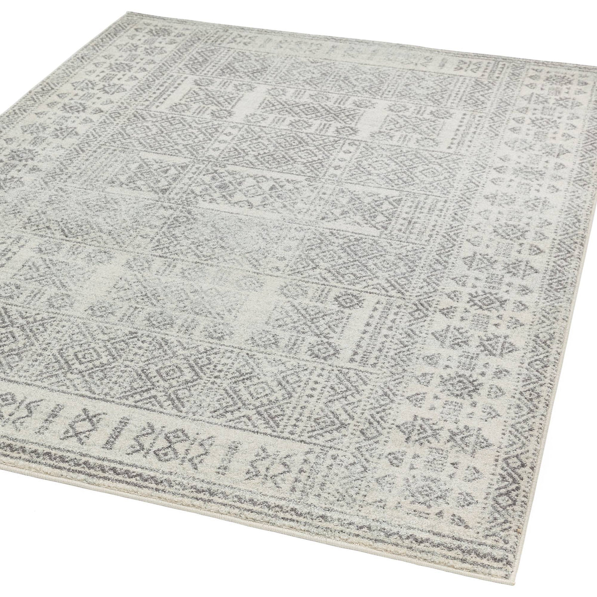 Nova NV33 Tribal Grey Rug