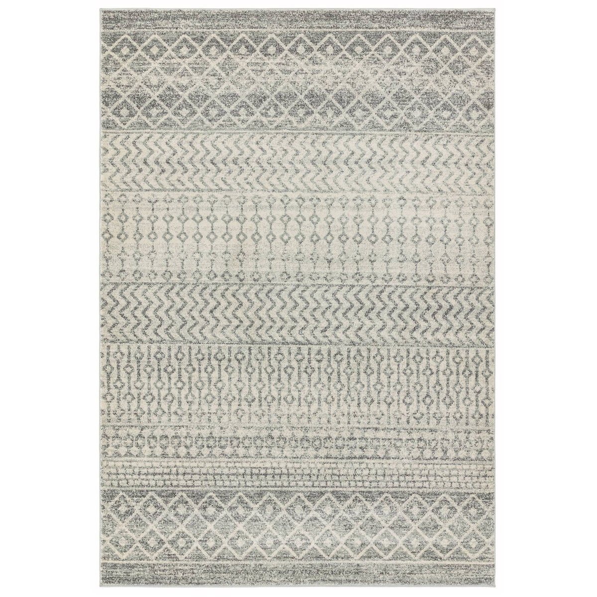 Nova NV35 Aztec Grey Rug