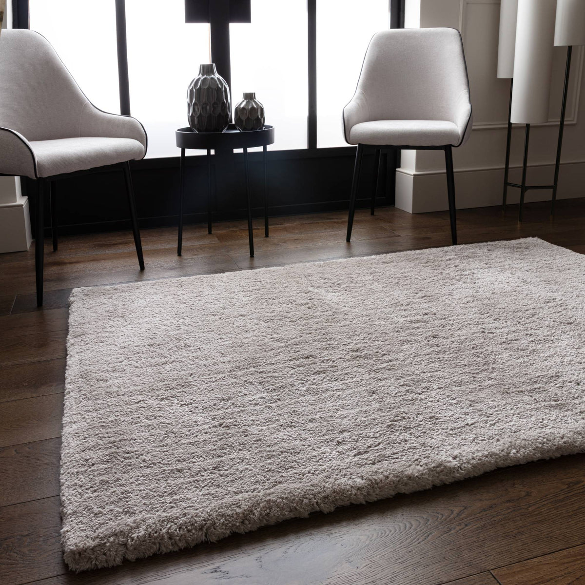 Opulence Silver Rug