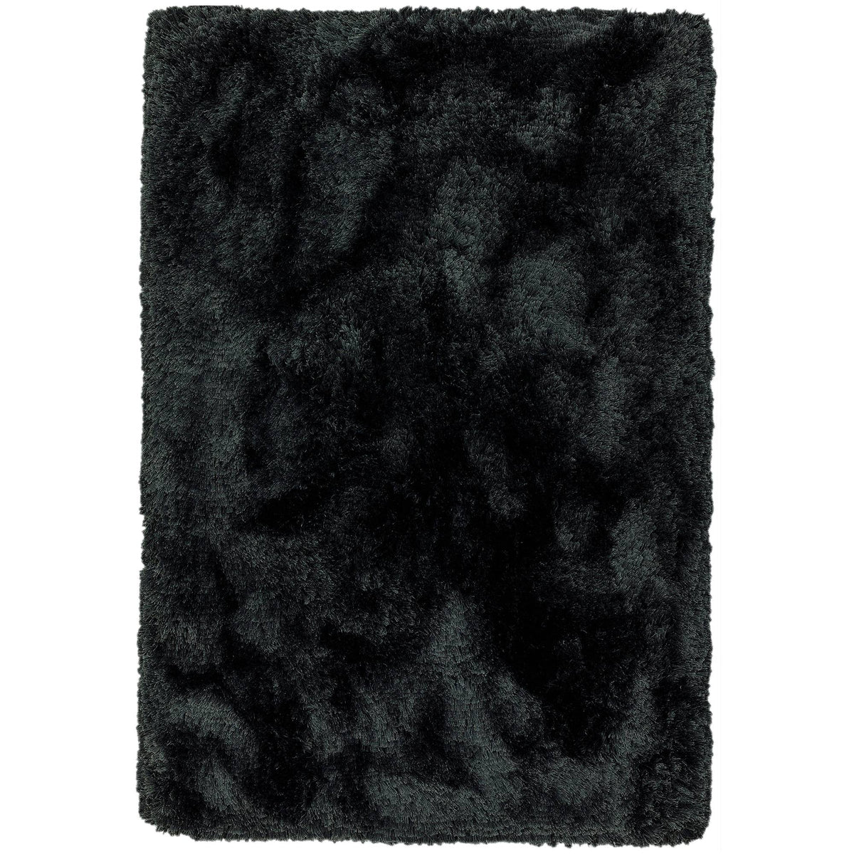 Plush Black Rug