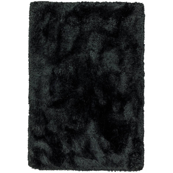 Plush Black Rug