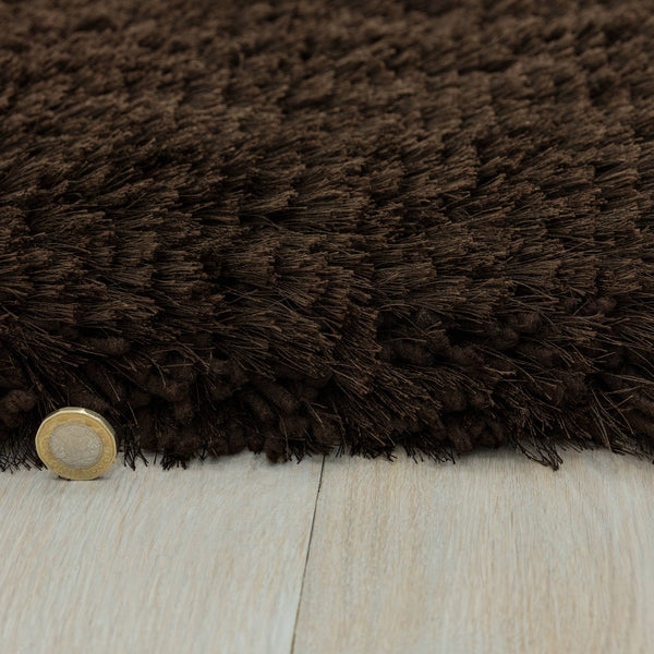 Plush Dark Chocolate Rug
