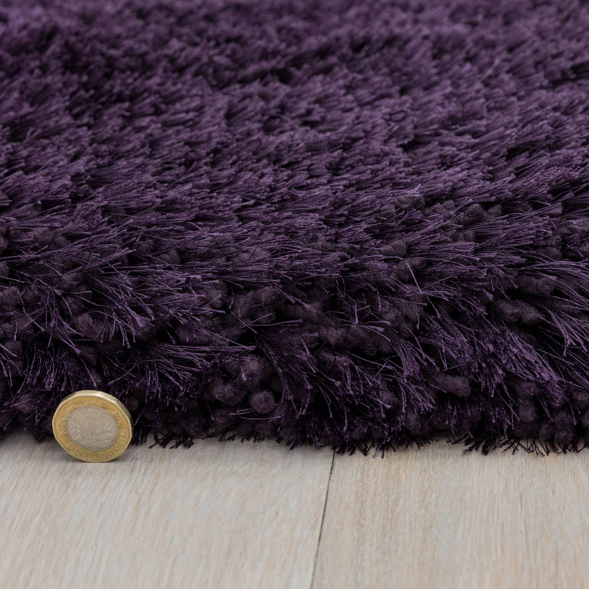 Plush Purple Rug
