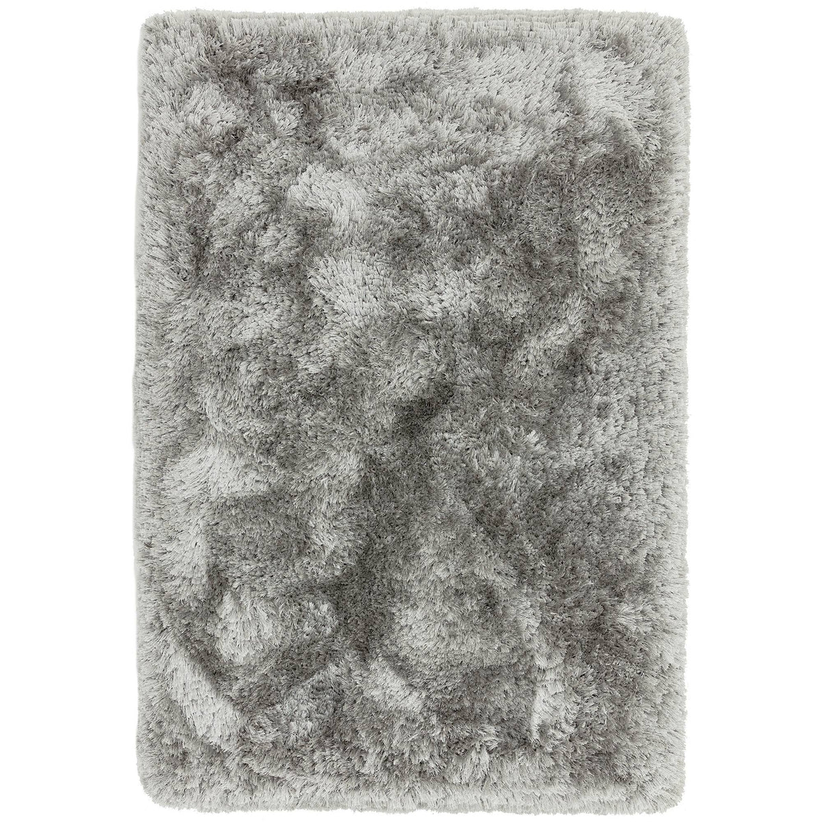 Plush Silver Rug