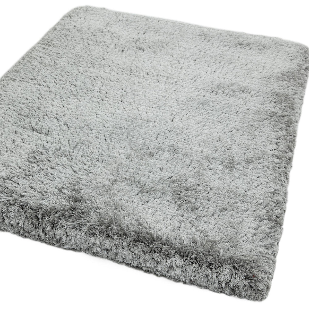Plush Silver Rug