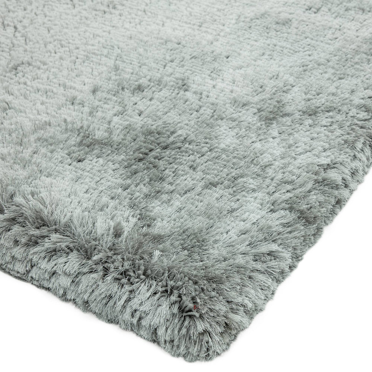 Plush Silver Rug