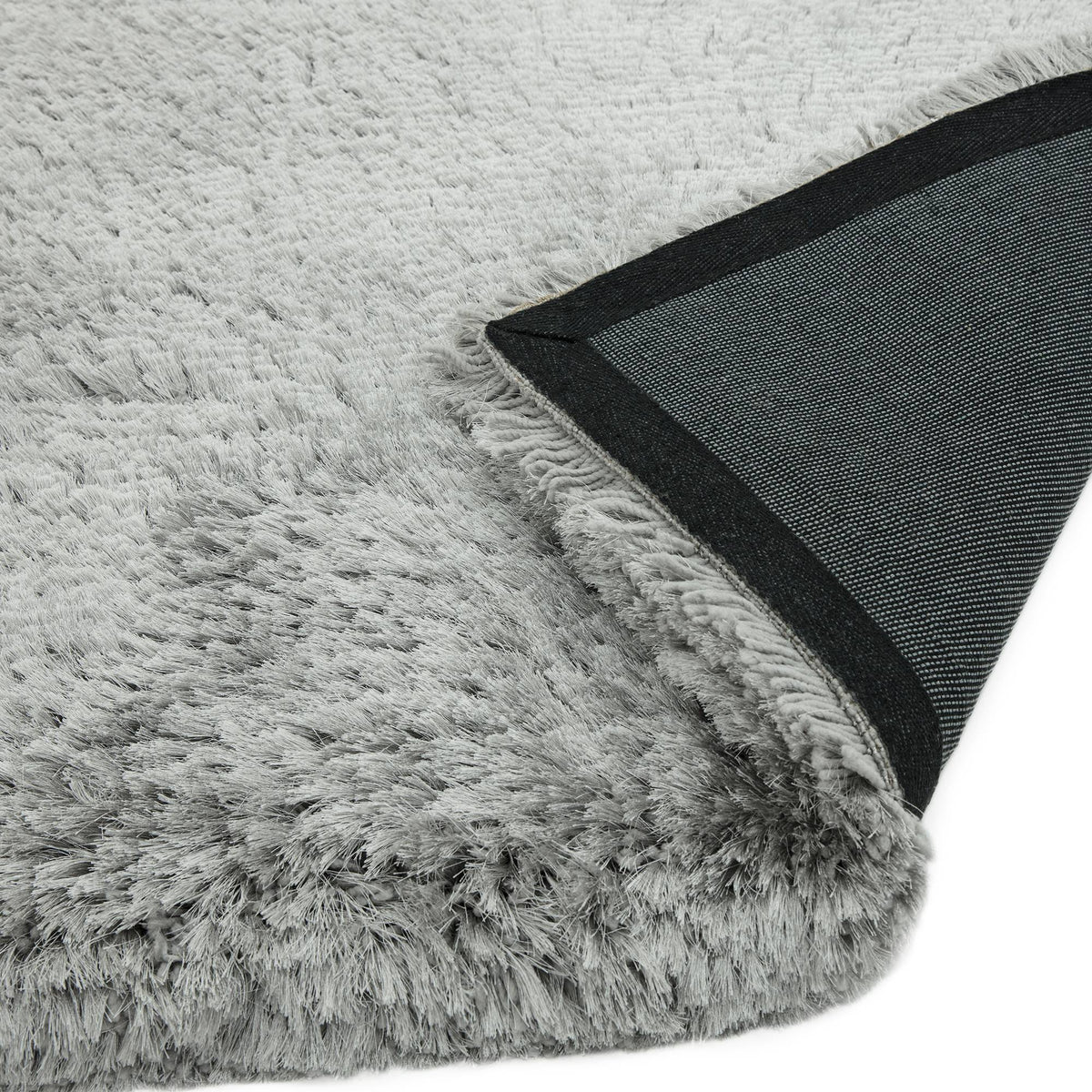 Plush Silver Rug